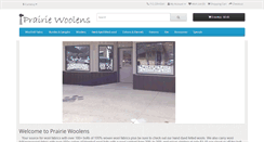 Desktop Screenshot of prairiewoolens.com